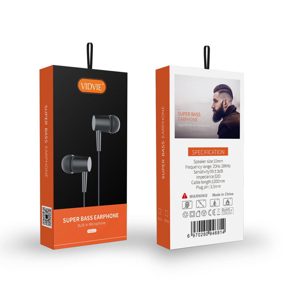 Earphone vidvie discount